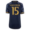 Ensemble Maillot Real Madrid Valverde 15 Exterieur 2023-24 Enfant